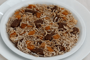 rice with meat