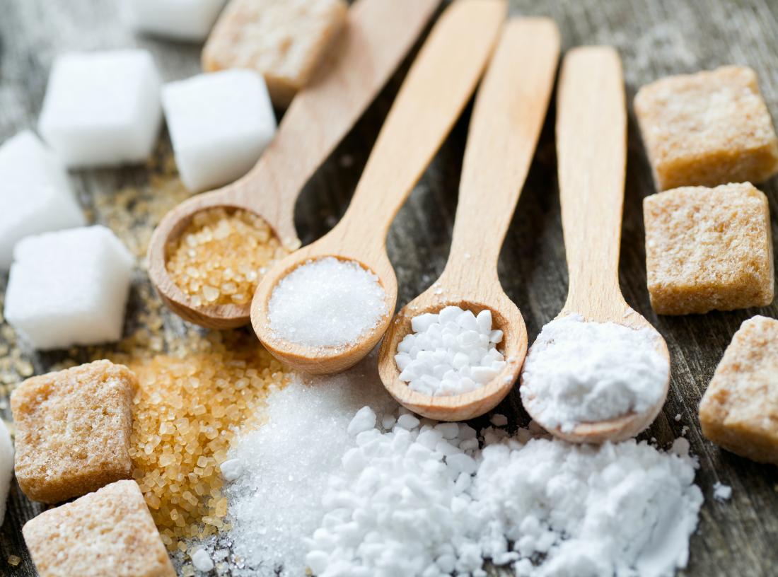 كم نتناول من السكر او السكر المضاف؟