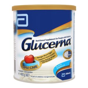 Glucerna Triple Care Chocolate Nutritional Supplement 400G-1000x1000