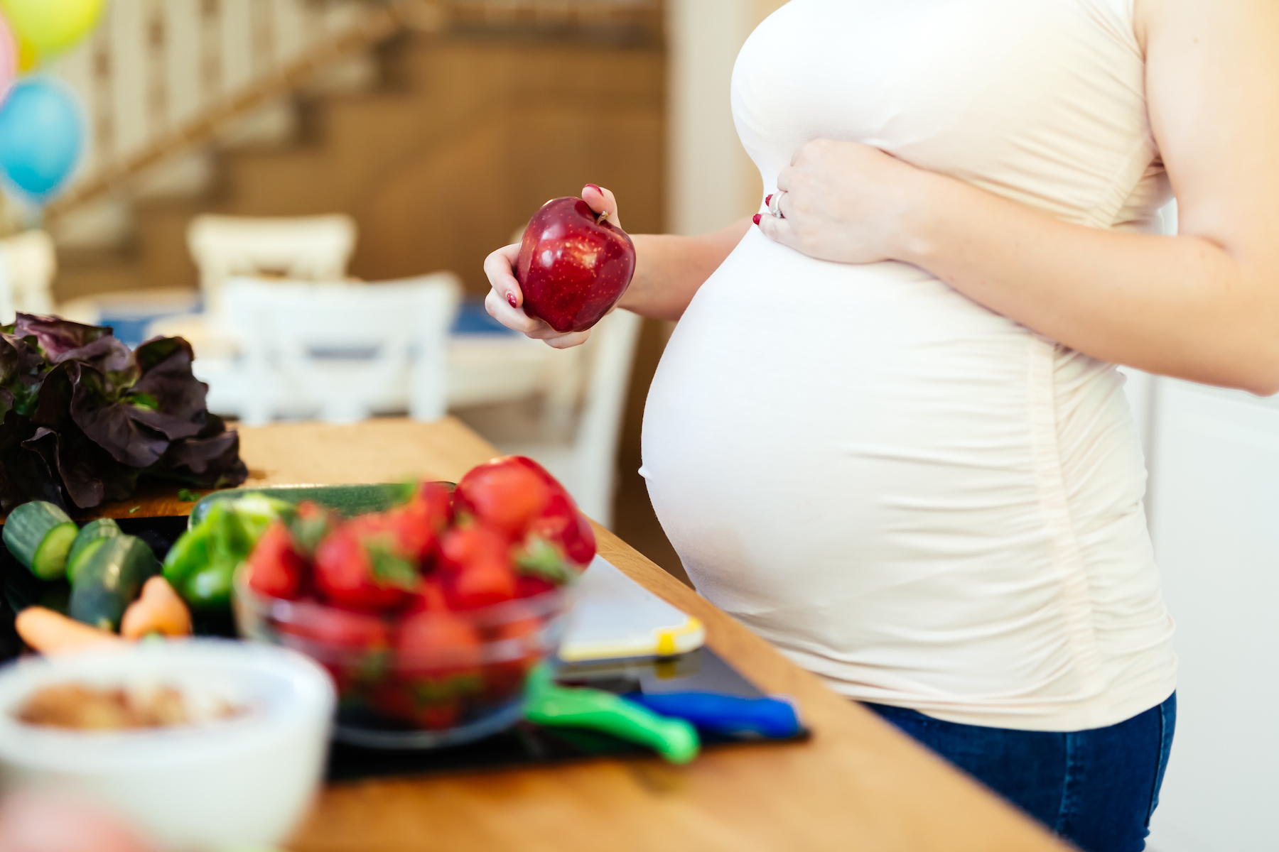 أهمية تغذية الحامل الصحية