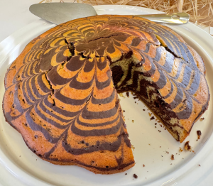 كيك الماربل