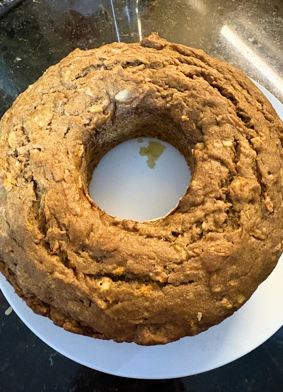 كيك الجزر بالقرفة النباتي