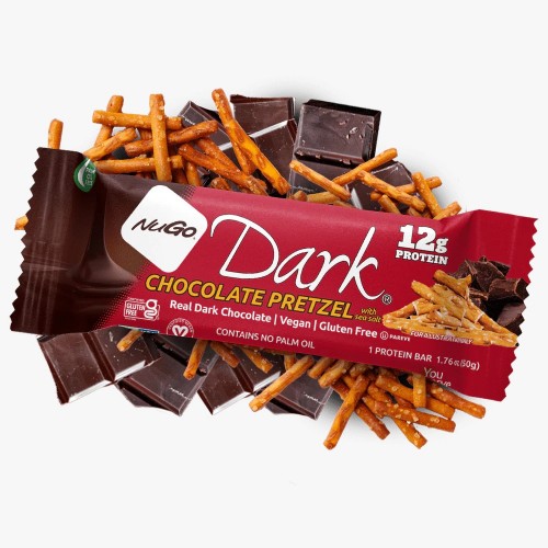 Gluten Free Dark Chocolate Pretzel with Sea Salt 50g